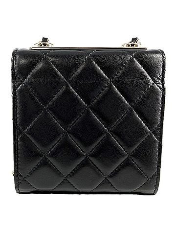 Chanel Chanel Shoulder Bag for Women, Bag, Crossbody Coco Mark, Mini Matelassé Chain, Lambskin, Black, Gold Hardware (view 2)