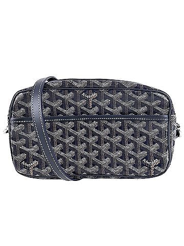 Goyard Goyard Women's Herringbone Cup Vert PM Shoulder Bag, Bag/Crossbody GOYARD Coated Canvas Leather, Navy Blue, Silver Hardware (view 1)