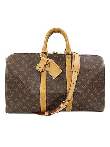 Louis Vuitton Louis Vuitton M41418 Keepall 45 Bandoulière Boston Bag Monogram Canvas Women's LOUIS VUITTON (view 1)