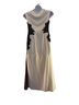 Karen Millen White Black Blue Cocktail Dress Size 10 - photo 2