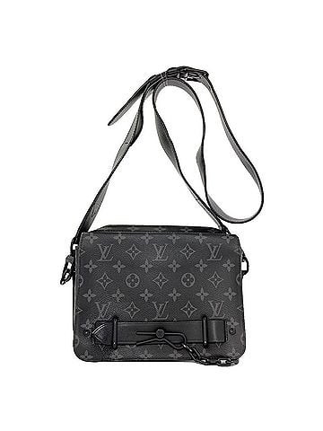 Louis Vuitton Louis Vuitton M45685 Steamer Messenger Shoulder Bag Monogram Eclipse Men's LOUIS VUITTON (view 1)
