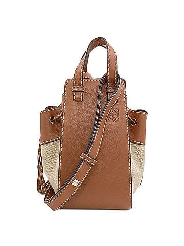 Loewe Loewe Hammock Mini 2-Way Handbag, Canvas, Women's (view 1)