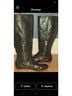 FRYE 100% Leather Black Boots Size 7 - photo 4