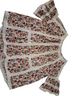 Blue Tassel Floral Multi Color Blouse Size S - photo 1