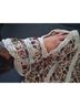 Blue Tassel Floral Multi Color Blouse Size S - photo 3
