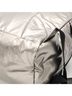 Prada 100% Nylon Metallic PRADA Triangle Backpack/Shoulder Bag, Nylon, Metallic Silver, 1BZ039 One size - photo 4