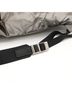 Prada 100% Nylon Metallic PRADA Triangle Backpack/Shoulder Bag, Nylon, Metallic Silver, 1BZ039 One size - photo 6