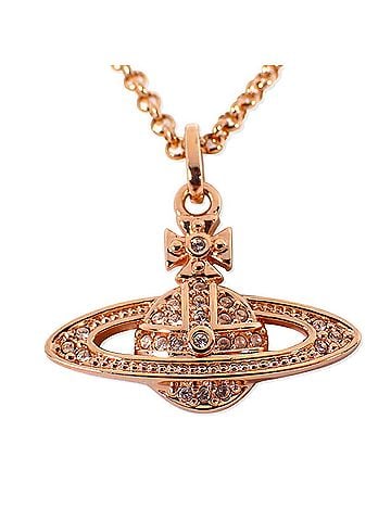 Vivienne Westwood Vivienne Westwood Orb Rhinestone Pendant Necklace (view 2)