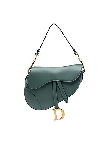 Dior Smooth Calfskin Saddle Bag (view 1)