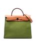 Hermès 100% Canvas Green Toile Herbag Zip 31 One size - photo 1