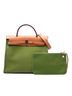Hermès 100% Canvas Green Toile Herbag Zip 31 One size - photo 7