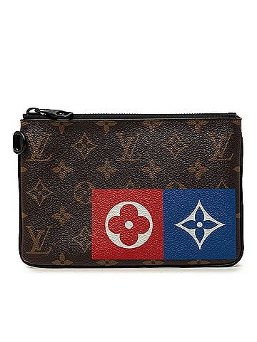 Louis Vuitton Monogram Logo Story Zipped Pouch MM (view 1)