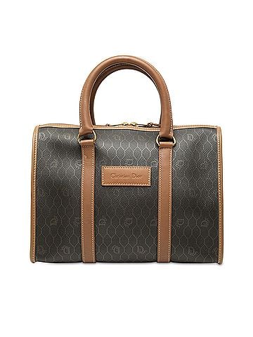 Dior Honeycomb Coated Canvas Boston Bag (view 1)