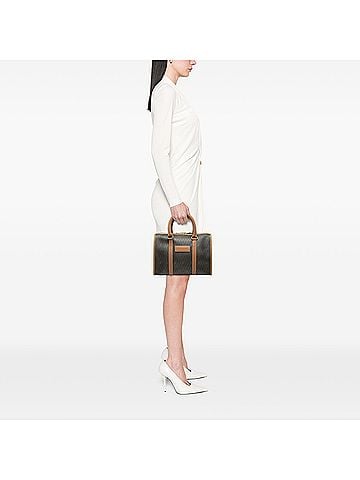 Dior Honeycomb Coated Canvas Boston Bag (view 2)
