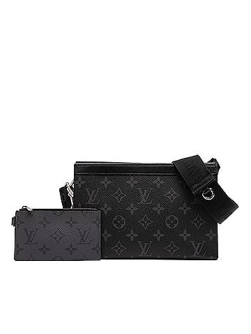 Louis Vuitton Monogram Eclipse Gaston Wearable Wallet (view 2)