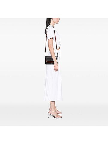 Céline Triomphe Coated Canvas Wallet On Strap (view 2)