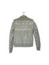 Ralph Lauren Fair Isle Green Gray Pullover Sweater Size S - photo 4