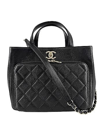 Chanel Chanel Women's Matelassé Business Affinity Handbag Chain Shoulder Bag Crossbody CHANEL Caviar Leather Black Gold Hardware (view 1)