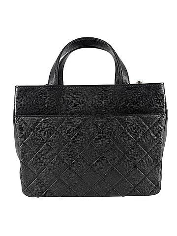 Chanel Chanel Women's Matelassé Business Affinity Handbag Chain Shoulder Bag Crossbody CHANEL Caviar Leather Black Gold Hardware (view 2)