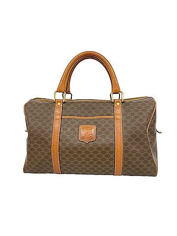 Céline Celine Macadam Brown Handbag for Women (view 1)