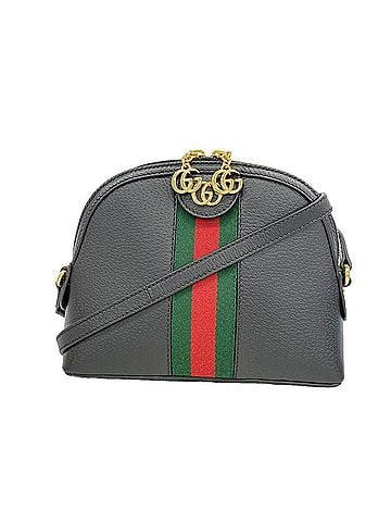 Gucci Gucci Ophidia Sherry Line Shoulder Bag 499621 Leather Black Women's (view 1)
