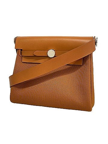Hermès Hermes Shoulder Bag Herbag Mini Toile Military Vache Hunter Fauve G Stamp Ladies (view 1)