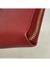 Prada 100% Leather Red Prada long wallet, Saffiano leather, red, women's. One size - photo 5
