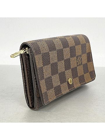 Louis Vuitton Louis Vuitton Damier Portemonnaie Bietrezor Wallet N61730 Ebene Women's (view 2)