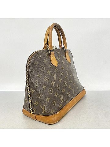 Louis Vuitton Louis Vuitton Alma Monogram Handbag M51130 Brown Women's (view 2)