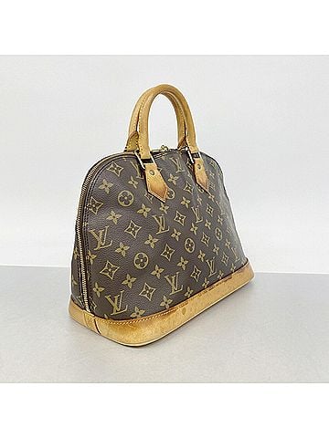 Louis Vuitton Louis Vuitton Alma Monogram Handbag M51130 Brown Women's (view 2)
