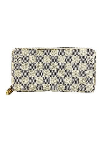 Louis Vuitton Louis Vuitton Damier Azur Zippy Wallet N60019 White Women's Long (view 1)