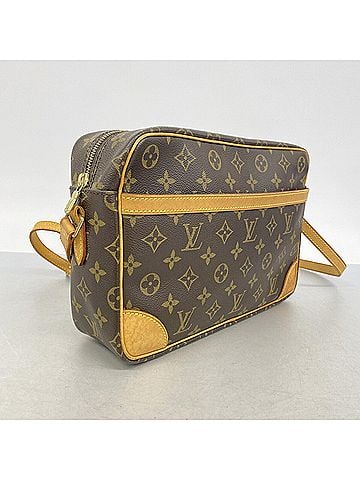 Louis Vuitton Louis Vuitton Monogram Trocadero 30 Shoulder Bag M51272 Brown Women's (view 2)