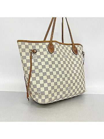Louis Vuitton Louis Vuitton Damier Neverfull MM Tote Bag N51107 Ebene (Women's) (view 2)