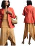 Anthropologie Orange Blazer Size S - photo 7