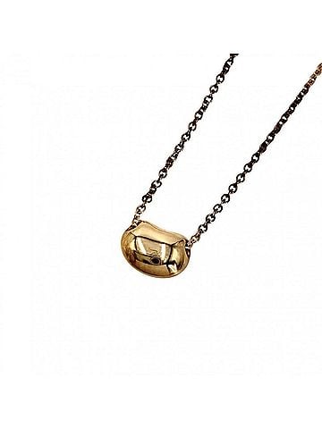 Tiffany & Co. Tiffany &amp; Co. Elsa Peretti Bean Necklace for Women, 18K Pink Gold (Au750), Approx. 2.0g (view 1)