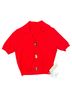 Commense Solid Red Cardigan Size S - photo 1