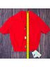 Commense Solid Red Cardigan Size S - photo 5