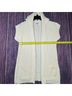 Sears 100% Acrylic Solid Ivory Sweater Vest Size 32 - photo 3