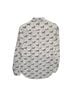 Equipment 100% Silk Zebra Print Black White Long Sleeve Blouse Size XS - photo 2