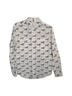 Equipment 100% Silk Zebra Print Black White Long Sleeve Blouse Size XS - photo 6