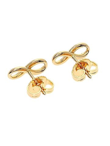 Tiffany & Co. Tiffany &amp; Co. Infinity Earrings, 18K Pink Gold, Women's. (view 2)