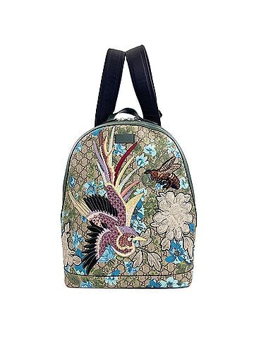 Gucci Gucci 419584 GG Blooms Bird Embroidery Backpack/Daypack PVC Women's GUCCI (view 1)