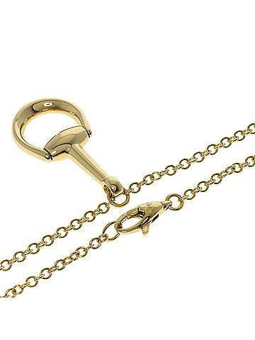 Gucci Gucci Horsebit Necklace 18K Yellow Gold Women's GUCCI (view 2)