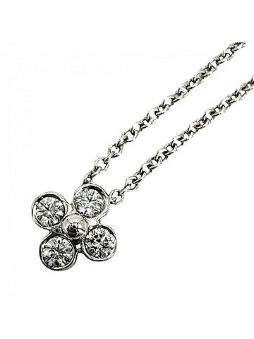 Tiffany & Co. Tiffany &amp; Co. Women's Necklace, Bezel-Set, Accessory Jewelry, Pt950 Platinum, Diamond, Approx. 3.2g (view 1)