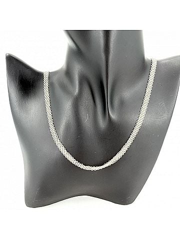 Tiffany & Co. Tiffany &amp; Co. Women's Mesh Necklace, Elsa Peretti Design, Sterling Silver 925, Approx. 7.5g (view 2)