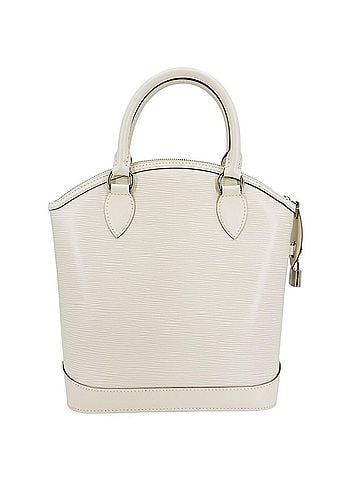 Louis Vuitton Louis Vuitton Lockit PM Tote Bag for Women, M4229J, Epi Leather, Ivory, Silver Hardware (view 1)