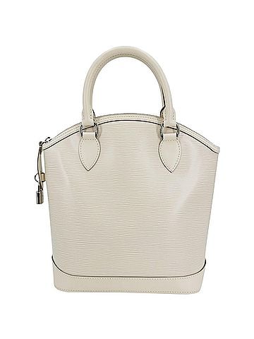 Louis Vuitton Louis Vuitton Lockit PM Tote Bag for Women, M4229J, Epi Leather, Ivory, Silver Hardware (view 2)