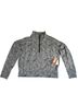 Kyodan Floral Gray White Pullover Sweater Size M - photo 4