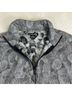 Kyodan Floral Gray White Pullover Sweater Size M - photo 5