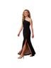 Xscape 95% Polyester 5% Spandex 100% Polyester Color Block Black Pink Cocktail Dress Size 10 - photo 11